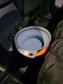 Byr Ford Maverick köpek kase tutucusuna uyuyor (Plastik Aparattır!!!) 3D - 1