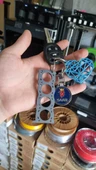 Byr Saab B205 Motor Bloğu Kolye Anahtar Yüzük (Sadece Plastik Aparattır!!!) 3D - 1