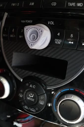 Byr RX -8 - Kaset Yuvası Telefon Tutucu / Düz Kapak (Sadece Plastik Aparattır!!!) 3D - 2