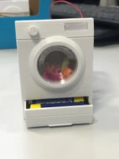 Byr Mini çamaşır makinesi (Sadece Plastik Aparattır!!!) 3D - 2