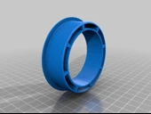 Byr Volvo 740 /760 /940 /960 bardak tutucu Can Adaptor (Sadece Plastik Aparattır!!!) 3D - 2