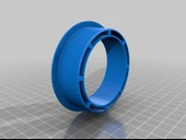 Byr Volvo 740 /760 /940 /960 bardak tutucu Can Adaptor (Sadece Plastik Aparattır!!!) 3D - 4