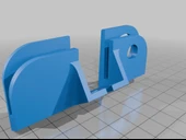 Byr Honda CR-Z OEM tarzı dikiz kamera braketi (Sadece Plastik Aparattır!!!) 3D - 4