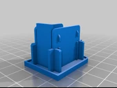 Byr VW T5 Gösterge Tablosu Anahtarı Kapağı (Sadece Plastik Aparattır!!!) 3D - 2