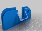 Byr Honda CR-Z OEM tarzı dikiz kamera braketi (Sadece Plastik Aparattır!!!) 3D - 3