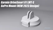 Byr Garmin Drivesmart 61 LMT-S GoPro Mount (Sadece Plastik Aparattır!!!) 3D thumbnail 2
