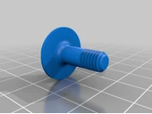 Byr Nolan N70-2X Motosiklet Kaskı Tepe Güneş Koruyucu Vida (Plastik Aparattır!!!) 3D - 1