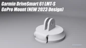 Byr Garmin Drivesmart 61 LMT-S GoPro Mount (Sadece Plastik Aparattır!!!) 3D thumbnail 1