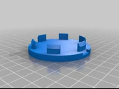 Byr 65mm tekerlek poyra kapağı: BMW ile uyumlu (AÇIKLAMAYI OKUYUN!!!) (Sadece Plastik Aparattır!!!) 3D - 2
