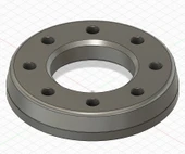 Byr Montaj Aracı Oluklu Yüzük ve Simmerring (Sadece Plastik Aparattır!!!) 3D - 2
