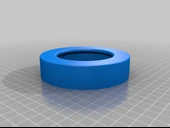 Byr Montaj Aracı Oluklu Yüzük ve Simmerring (Sadece Plastik Aparattır!!!) 3D - 3