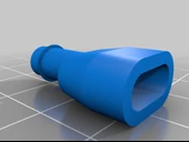 Byr Duracell 51RM Araç Pil Havalandırma 1/4 "Tüp Adaptör/Adaptör (Plastik Aparattır!!!) 3D - 1