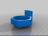 Byr VW Golf 2 bardak tutucu (Sadece Plastik Aparattır!!!) 3D - 2