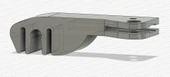 M2.5 bağlantı elemanı vidalı Wiper Blade Ekli Bayonet Tip A (klasik mini için) - adım dosyası dahil (Plastik Aparattır!!!) - 4