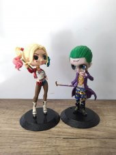 Harley Quinn Joker Figür Oyuncak Masaüstü Süsü Biblo 15 cm - 2