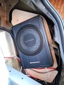 Byr Tesla Model 3'ün Bagajında  Ek subwoofer/hoparlör için taban plakası ve montaj braketleri (Plastik Aparattır!!!) 3D - 1