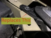 Byr Kia Sedona Far Montajı için Üst Braket (Projeksiyon Tipi) (Plastik Aparattır!!!) 3D - 4