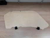 Byr Tesla Model 3'ün Bagajında  Ek subwoofer/hoparlör için taban plakası ve montaj braketleri (Plastik Aparattır!!!) 3D - 4