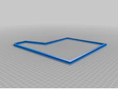 Byr Subaru çamurlu şablon (Plastik Aparattır!!!) 3D - 1