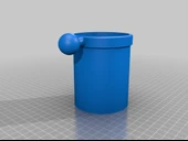 Byr ram montaj tarzı bardak tutucu (Sadece Plastik Aparattır!!!) 3D - 2