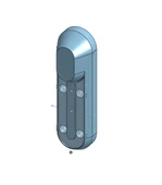 Byr Xiaomi Mijia M365 Genişletilmiş 10 '' Tekerlek Koruma Kapağı (Sadece Plastik Aparattır!!!) 3D - 1