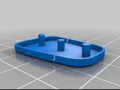 Byr Araba anahtarı "kapak" / düğmeler hyundai / Kia (Plastik Aparattır!!!) 3D - 4