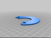 Byr 2CV Direksiyon Sütun Conta Uzantısı (Sadece Plastik Aparattır!!!) 3D - 2