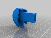 Byr VW 72-79 Beetle Koltuk Backrest Düğümü (Sadece Plastik Aparattır!!!) 3D - 1