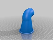 Byr 1/2 Ölçekli Massey Ferguson Traktör Hava Alım Hortumu Çay 20 (Sadece Plastik Aparattır!!!) 3D - 3