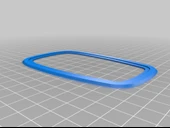 Byr 72 Beetle, İç Kapı Kolu Kaplaması (Plastik Aparattır!!!) 3D - 3