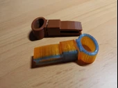 Byr Araba havalandırma güneş gözlüğü sahibi (Sadece Plastik Aparattır!!!) 3D - 4