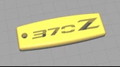 Byr 370Z Anahtar Yüzük / Anahtar Zinciri (Sadece Plastik Aparattır!!!) 3D thumbnail 1