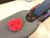 Byr Xiaomi Mijia M365/M187 arka çamurluk kütük (Sadece Plastik Aparattır!!!) 3D - 4