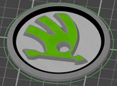 Skoda Logosu Küresel - Çok Malzeme İçin (Plastik Aparattır!!!) - 3
