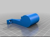 Byr Xiaomi M365 Scooter Ekstra Ön Işık 26mm Montaj Çubuğu (Sadece Plastik Aparattır!!!) 3D - 4