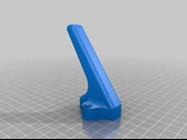 Byr Motosiklet kaskı duvara montaj V2 (Sadece Plastik Aparattır!!!) 3D - 2