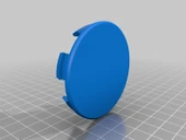 Byr Üniversal Jant Göbeği Kapağı - Jant Kapağı 60mm (Sadece Plastik Aparattır!!!) 3D - 1