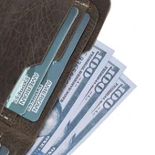 Deri Erkek Cüzdanı RO6 Kahve - 4