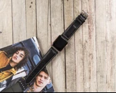 Apple Watch Uyumlu Deri Kordon 42-44-45mm NM4-AS1 Siyah - 4