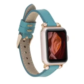 Apple Watch Uyumlu Deri Kordon 38-40-41mm Ferro CP05 - 1