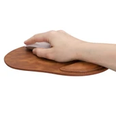 Bileklikli Deri Mouse Pad TN11 Taba - 2