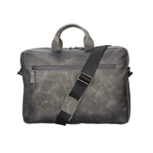 Apollo 15-16 inç Deri Laptop Çantası TN18EF Gri - 1
