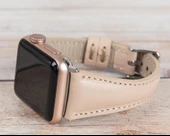 Apple Watch Uyumlu Deri Kordon 42-44-45mm Slim NU1 - 3