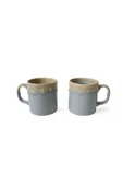Keramika Shizen Gri Silindir Kupa 10 Cm 2 Adet 613 - 6