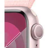Apple  Watch Seri 9 Gps 41MM Pembe Alüminyum Kasa Spor Loop MR953TU/A thumbnail 3