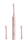 Aprilla Atb-8717 Titreşimli Değiştirilebilir Başlıklı Su Geçirmez Gövdeli Pembe Diş Fırçası - 1