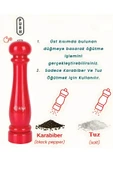 Kiwi Pilli Seramik Otomatik Ayarlanabilir Tuz Karabiber Değirmeni Kuru Baharat Öğütücü (HEDİYELİK) - 3