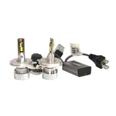Ford Fiesta MK6 2001-2008  Far Ampulü  Mini Cosmo Beyaz H4 Mini Led Xenon Şimşek Etkili 15000 Lümen - 1