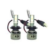 Hyundai Getz Wise Beyaz H4 Mini Led Xenon Şimşek Etkili 12000 Lümen - 1