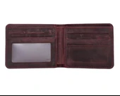 Pier Deri Erkek Cüzdan G26 Bordo thumbnail 1